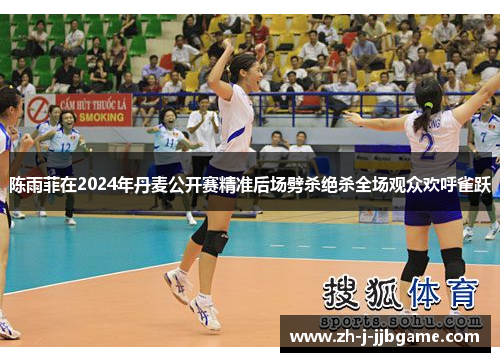 陈雨菲在2024年丹麦公开赛精准后场劈杀绝杀全场观众欢呼雀跃